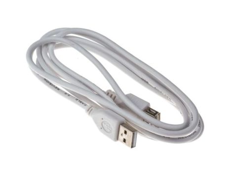 Przedłużacz USB, dł. 1.8m, kolor: Biały