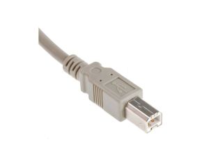 Kabel USB, dł. 1m, kolor: Szary