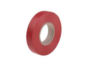 Taśma izolacyjna, kolor Czerwony, 12mm x 20m BS EN 60454-3-1 / typ 2, grubość 0.13mm 236206, RS PRO