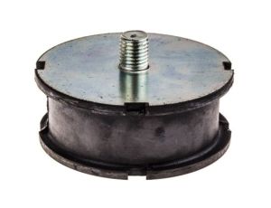 Mocowanie antywibracyjne, M16, Ø 105mm, H 40mm, 380, materiał: Guma naturalna 55 Shore A, RS PRO