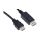 Zespół cyfrowych kabli wideo i monitorowych 5m Męskie DisplayPort to Wtyk HDMI Czarny