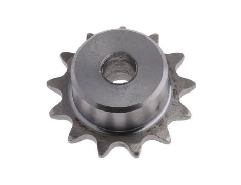 Koło łańcuchowe drabinkowe, 8 zębów, Pilot, śr otworu: 6mm, śr toczna: 20.9mm, Stal