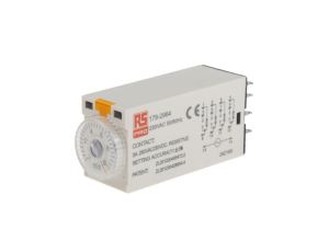 Przekaźnik czasowy zwłoczny jednofunkcyjny 0.5 → 10min 4PDT 4-stykowy 4PDT 230V ac