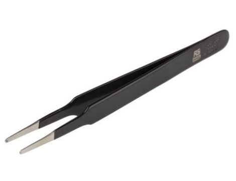 Pęseta, dł. +120, antymagnetyczna, ESD 2A.SA.NE, materiał: Stal nierdzewna, RS PRO