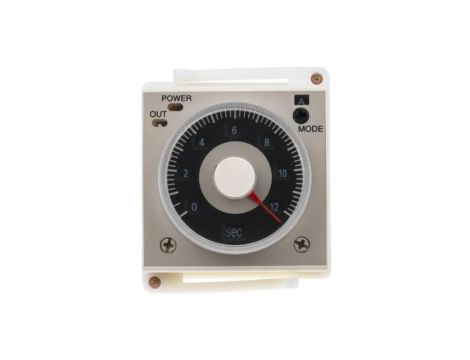 Przekaźnik czasowy zwłoczny jednofunkcyjny 0.1 s → 300h 2-stykowy 2 x SPDT 24V dc