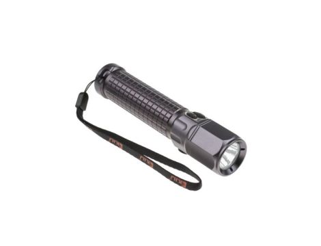 Latarka LED akumulatorowa zasięg 200 m, jasność 157 lm, Litowo-jonowy RS PRO 190g Tak Strefa 1, strefa 2, strefa 21,