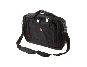 Etui na laptopa, 17cal Czarny, PET, Walizka