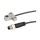Czujnik indukcyjny 9,5x24x23mm zabudowany Sn: 2mm 10-30VDC PNP NO złącze kablowe M8 3-PIN 0,3m IB98E314