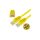 Patchcord UTP kat.6 kabel sieciowy LAN 2x RJ45 żółty 3m NEKU
