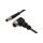 Złącze kablowe M12 żeński 3pin kątowy M8 męski 3pin prosty 3x0.34mm 1m PUR VK100F60