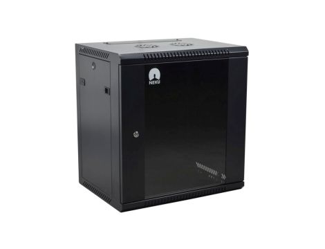 Szafa wisząca RACK 19 cali 15U 600mm czarna NEKU TS BOX