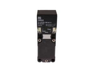 Czujnik indukcyjny PNP 25 mm w obudowie prostokątnej 200 mA 10 → 30 V DC IP68 250Hz