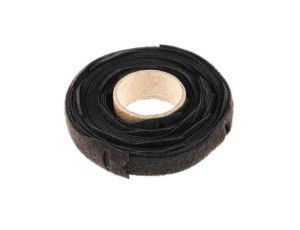 Opaska kablowa z rzepem Czarny, 203.5mm 12 mm RS PRO Opaska kablowa