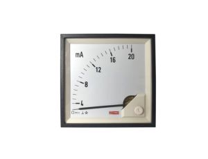 Amperomierz analogowy panelowy 20 (Input)mA DC -10C do +65C RS PRO