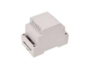 Obudowa DIN, 53.4 x 89.4 x 65.2mm, materiał: ABS, kolor: Jasnoszary, RS PRO