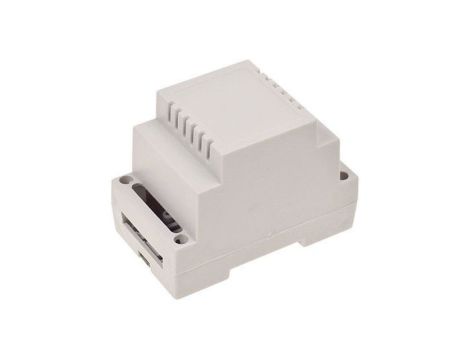 Obudowa DIN, 53.4 x 89.4 x 65.2mm, materiał: ABS, kolor: Jasnoszary, RS PRO