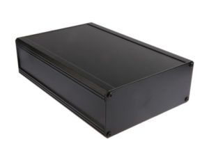 Obudowa radiatora Czarny IP40, 300 x 200 x 86mm, RS PRO