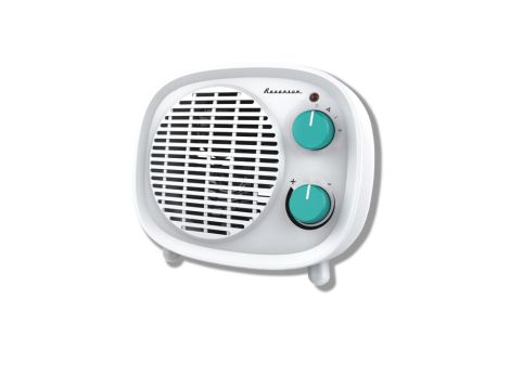 TERMOWENTYLATOR Ravanson RETRO FH-2000RW 1000/2000W Termostat Biały 230V