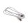 Kabel USB, dł. 0.8m, kolor: Biały