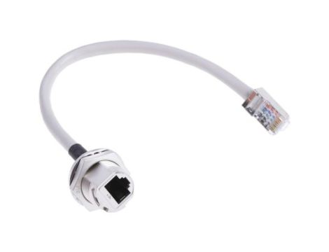 Kabel kat. 5e Ekranowane Szary 200mm