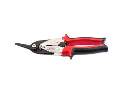 Nożyce do blachy, dł.: 250 mm, Lewy, materiał cięcia: Stal zimnowalcowana, stal nierdzewna