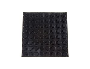 Nóżki antywibracyjne, 16.5mm, Okrągła