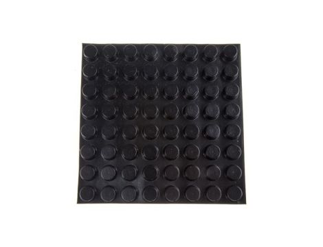 Nóżki antywibracyjne, 16.5mm, Okrągła