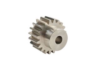 Koło zębate walcowe, moduł: 1, l.zębów: 16, śr. piasty: 13mm, śr. otworu: 6mm, Stal