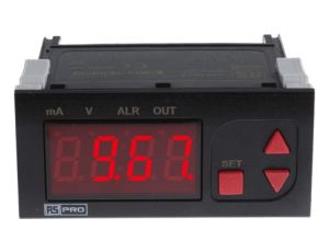 Wskaźnik temperatury, Uz 24 V AC, 77 x 35mm