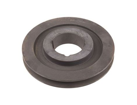 Krążek, śr. całkowita: 165.5mm, śr. otworu: 42mm, l. rowków: 1, Żeliwo, stal