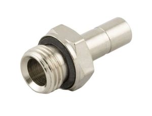 Złącze wielostykowe, typ: Adapter męski (równoległy), Wciskane, gwint: 9.525mm, rodzaj: Męski, rura: 8mm
