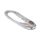 Kabel USB, dł. 1m, kolor: Biały