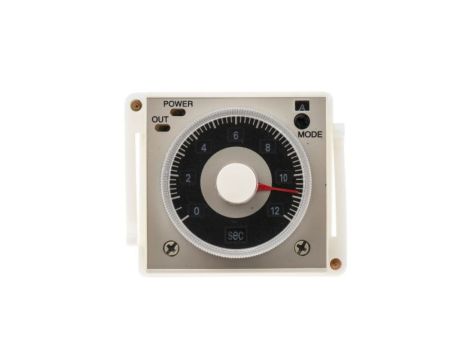 Przekaźnik czasowy zwłoczny 0.1 s → 300h DPDT 2-stykowy DPDT 100 → 125 V dc, 100 → 240V ac