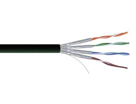 Kabel kat.7a, 100m, Czarny