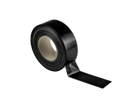 Taśma tkaninowa kolor Czarny x 50mm, 50m x 0.23mm RS PRO