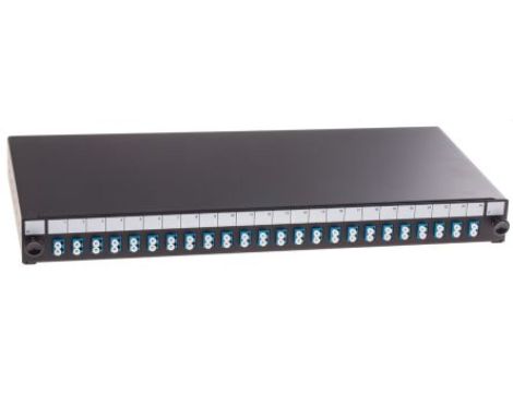 Panel krosowniczy, obudowa 24 Jednomodowy Duplex, 1U RS PRO