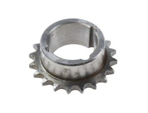 Koło łańcuchowe drabinkowe, 20 zębów, 06B-1, Nakrętka stożkowa, śr toczna: 60.89mm, Stal