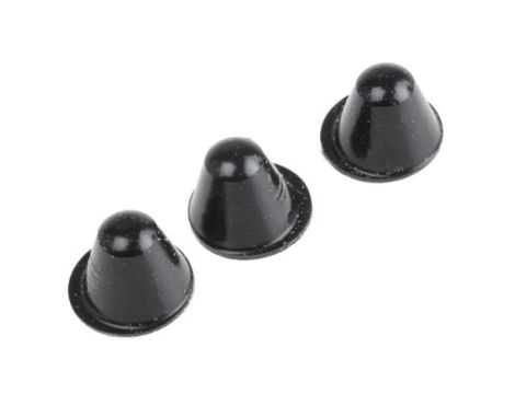 Nóżki antywibracyjne, 18.3mm, Okrągła