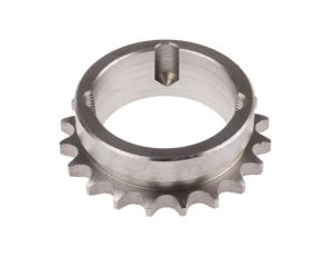 Koło łańcuchowe drabinkowe, 20 zębów, 08B-1, Nakrętka stożkowa, śr toczna: 81.19mm, Stal