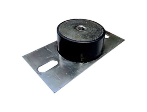 Mocowanie antywibracyjne, M12, Ø 165mm, H 39mm, 350, materiał: Guma naturalna 60 Shore A, RS PRO