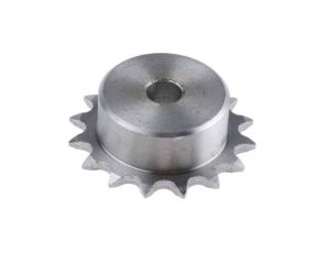 Koło łańcuchowe drabinkowe, 16 zębów, 05B-1, Pilot, śr otworu: 12mm, śr toczna: 48.82mm, Stal