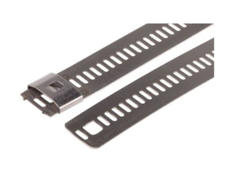 Opaska kablowa 610mm 12 mm Stal nierdzewna 316 100 sztuk RS PRO