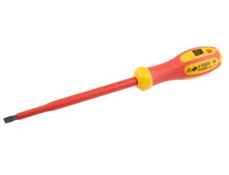 Wkrętak izolowany dla elektryka, grot Płaska 150 mm RS PRO