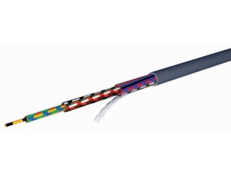 Kabel YY, 3-żyłowy, 0,34 mm, Ø 4.1mm Nieekranowany, izolacja Polichlorek winylu PVC