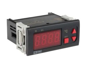 Regulator temperatury wł./wył. 1-wyjściowy-wyjściowy, Uz 230 V AC, 77 x 35mm