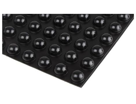 Nóżki antywibracyjne, 17.8mm, Okrągła