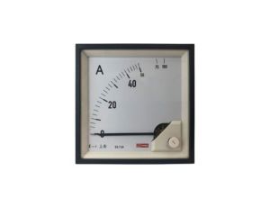 Amperomierz analogowy panelowy 10 (Input) A, 100 (Scle) A, 50/5 (CT) A AC -10C do +65C RS PRO