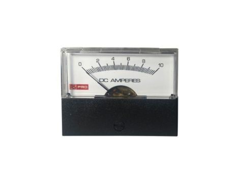 Amperomierz analogowy panelowy 10 (Input)A DC 0C do +60C RS PRO