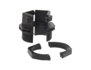 Zestaw dławnicy kablowej, kolor Czarny, 40mm, materiał: Nylon 66, RS PRO 185-6104 /5szt./