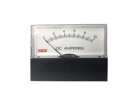 Amperomierz analogowy panelowy 10 (Input)A DC 0C do +60C RS PRO